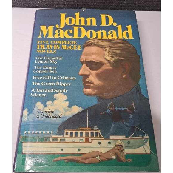 Other - John D. MacDonald Book Five Complete Travis McGee Novels Hardcover